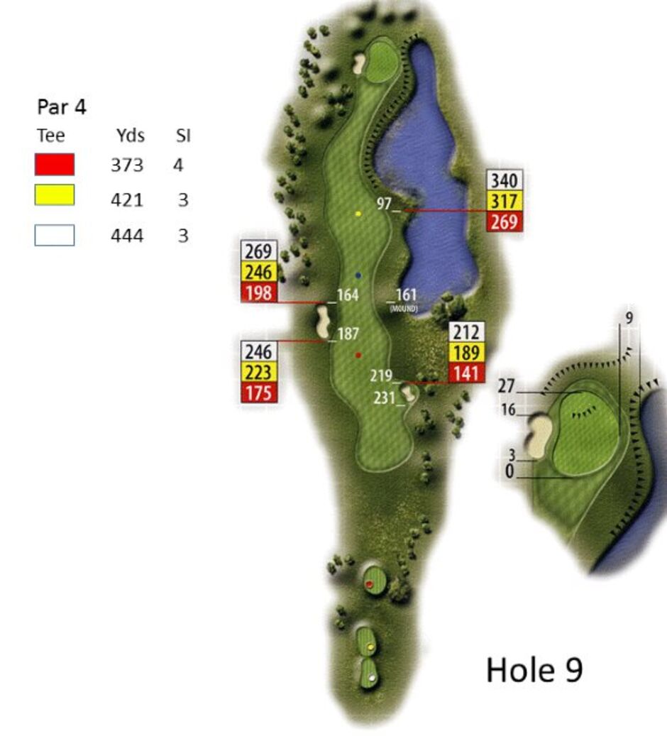 9 Five Lakes Golf Club